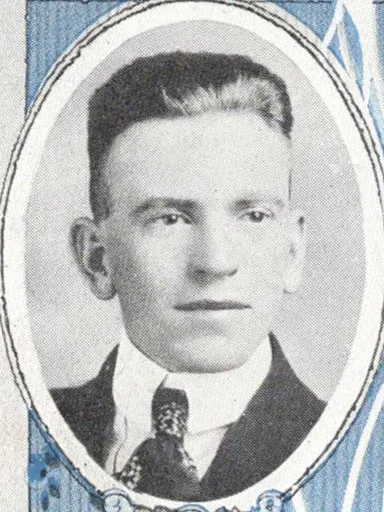 1918 yearbook portrait of Gilmour McDowell