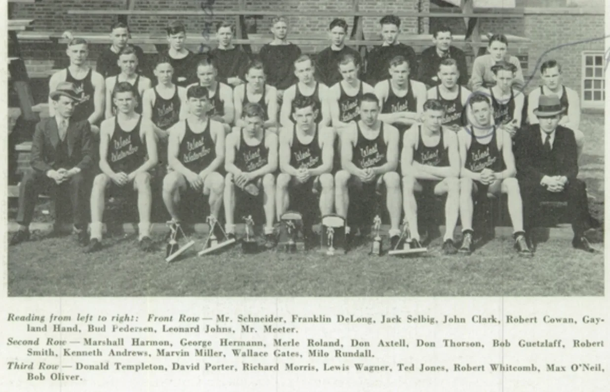 Boys Varsity Track & Field team photograph