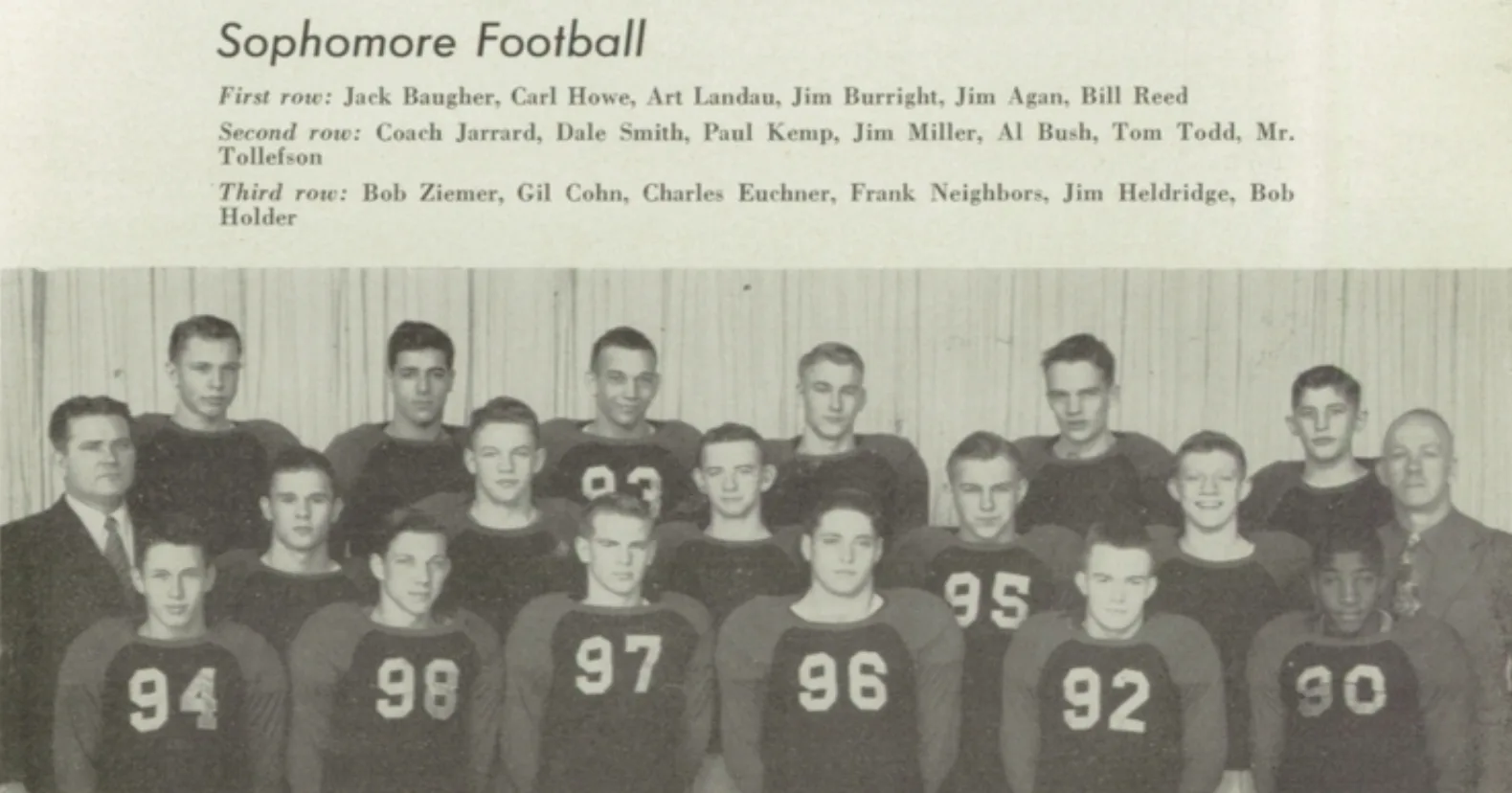 Boys Soph Football