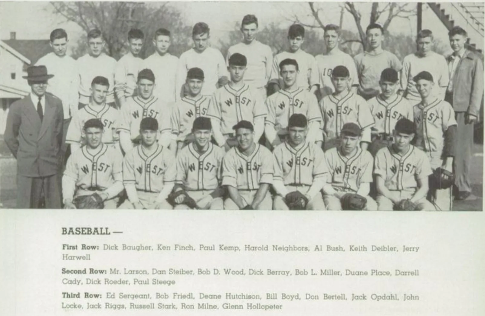 Boys Varsity Baseball