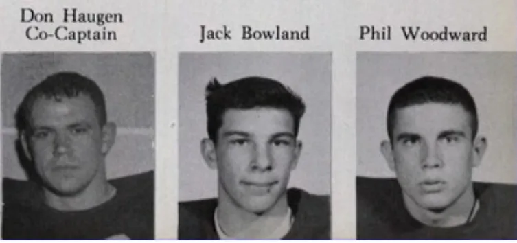 Don Haugen; Jack Bowland; Phil Woodward