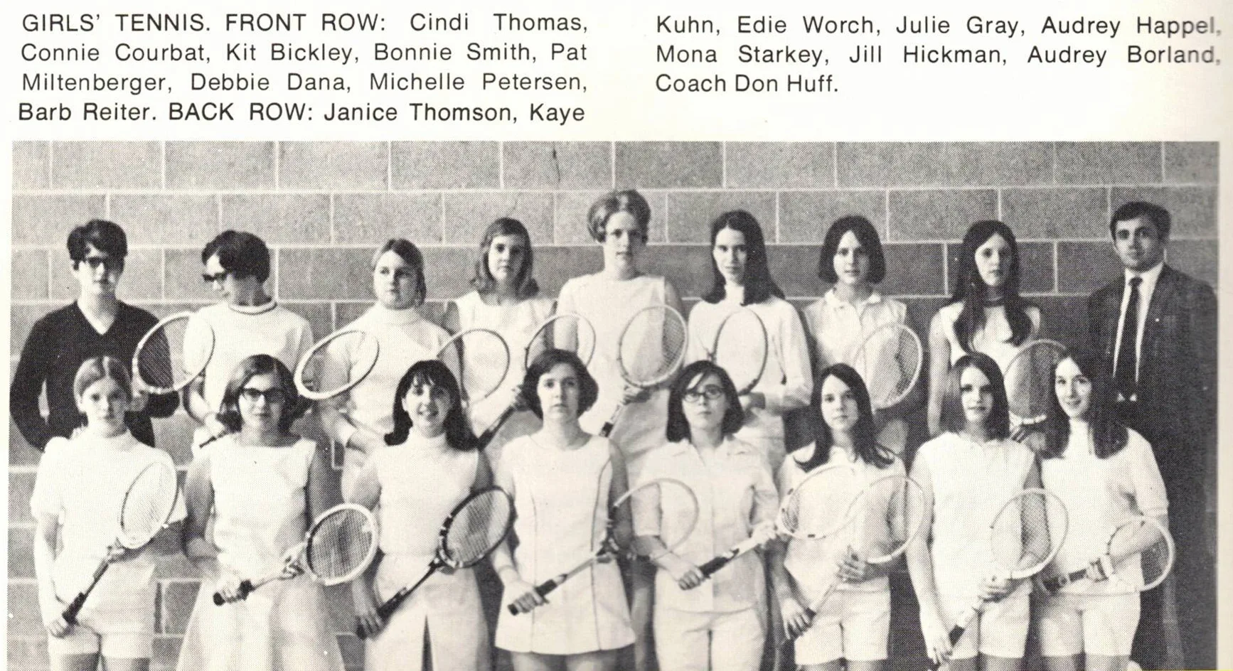 Girls Varsity Tennis