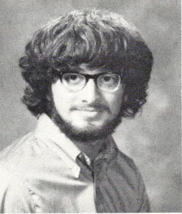 1971 yearbook portrait of Joe Shulman