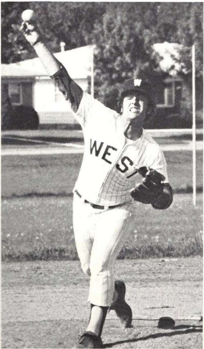 Dennis Cain — 1971 Baseball photograph; YB1972 page 85