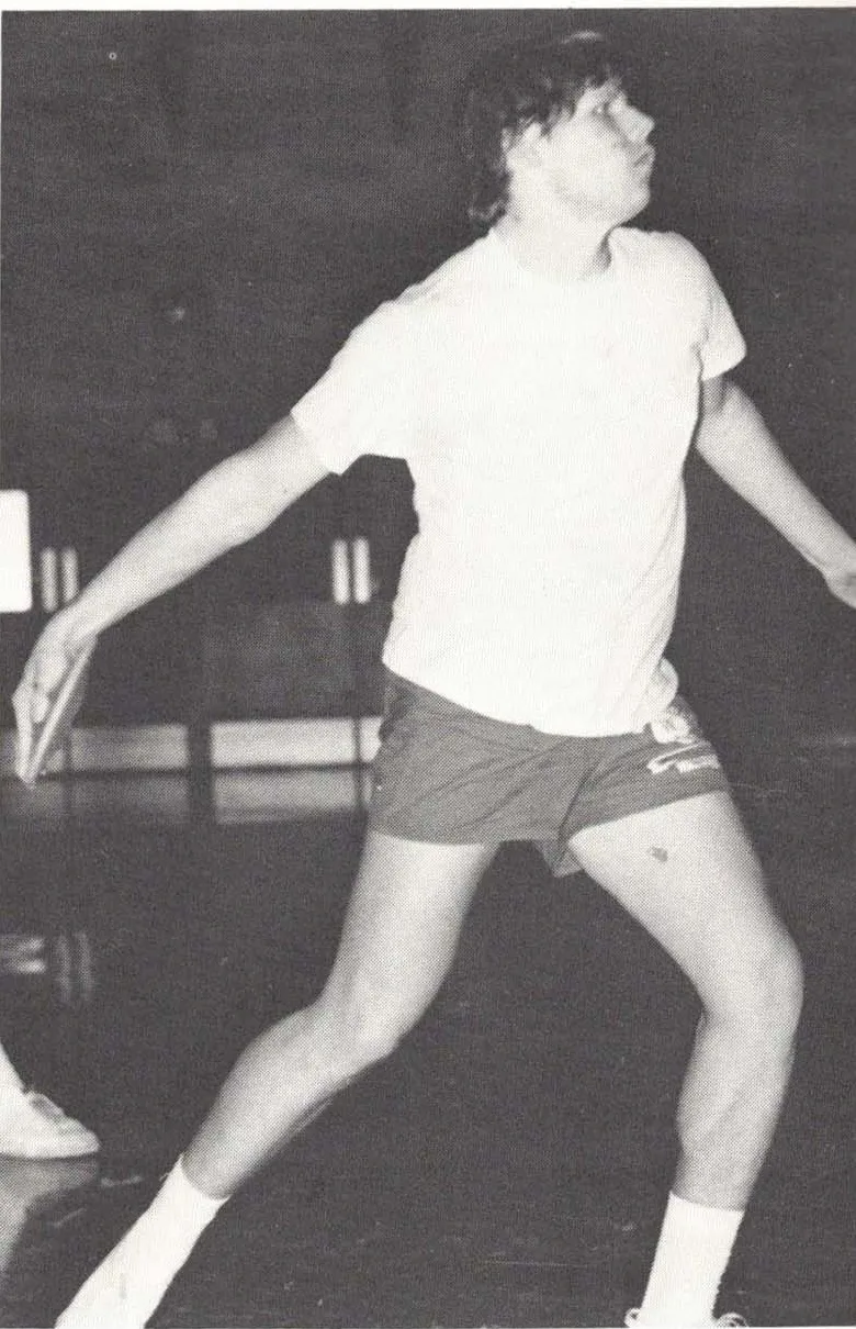 John Eivins — Discus photograph; YB1972 page 86