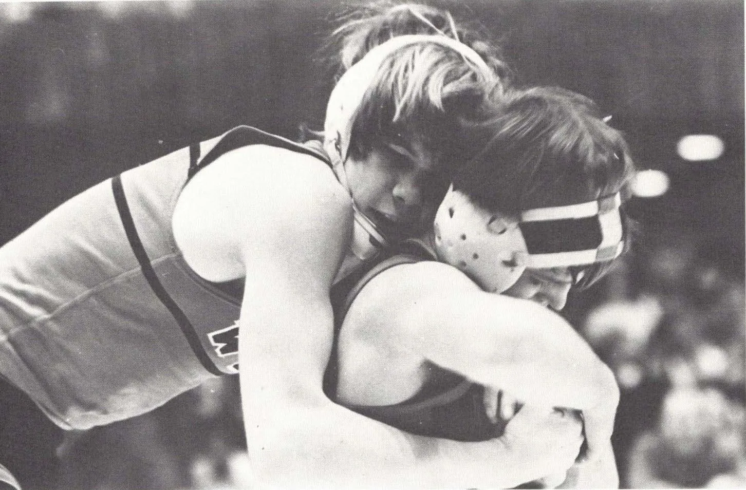 Peter Van Metre — Wrestling photograph; printed caption: Pete Van Metre.