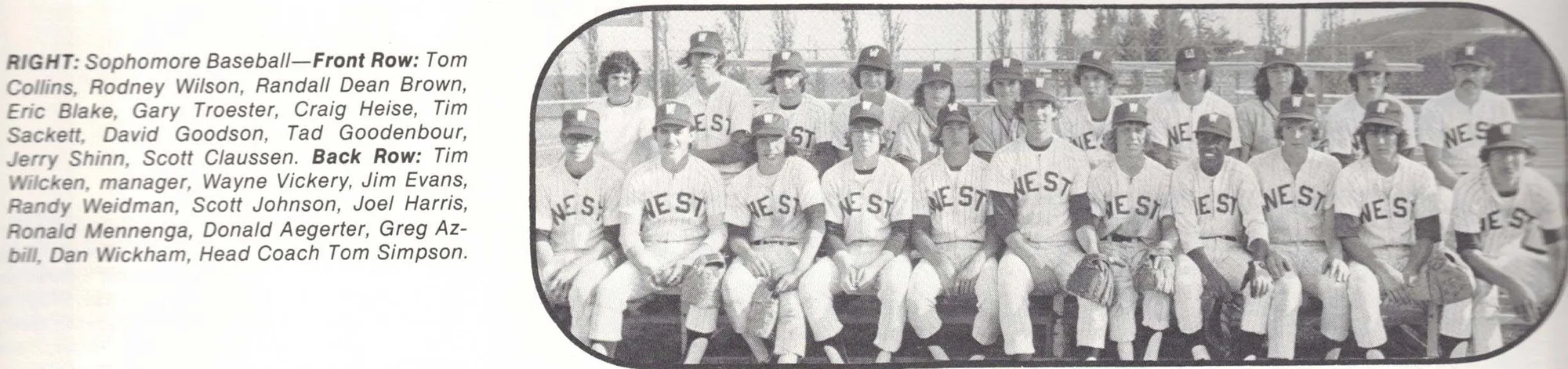 Boys Soph Baseball