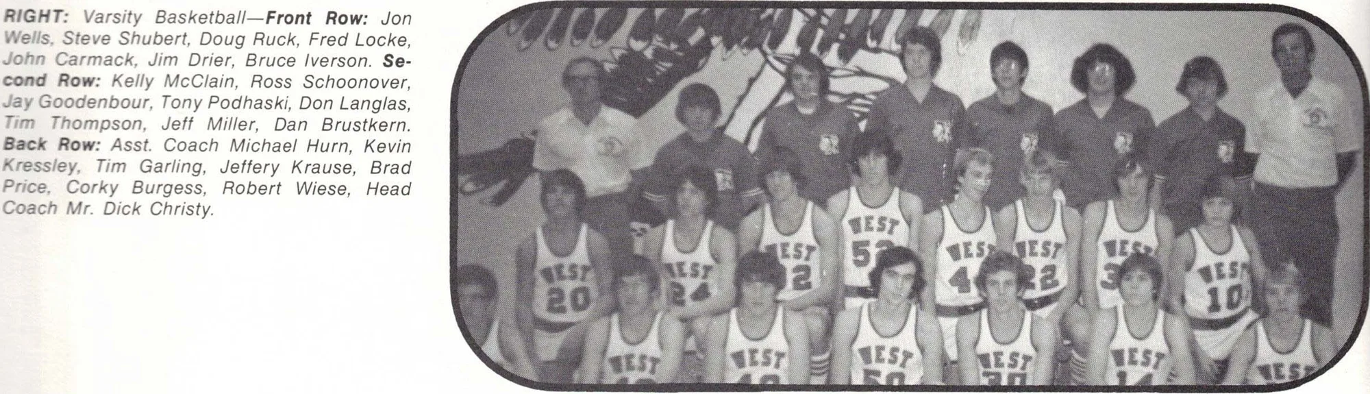 Boys Varsity Basketball