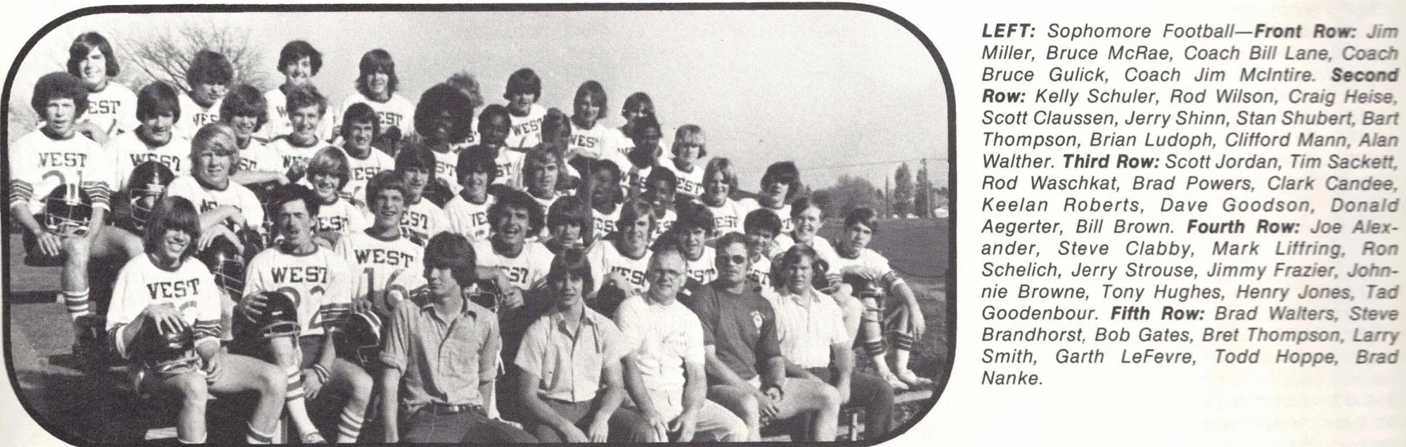 Boys Soph Football
