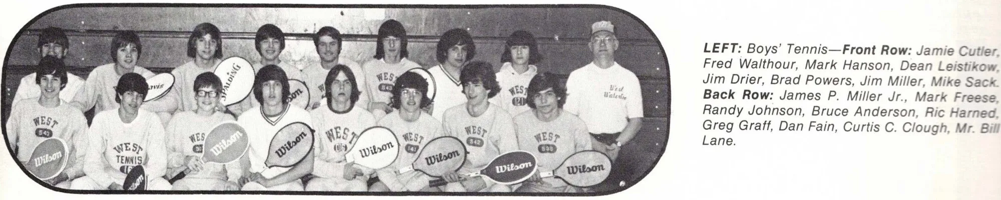 Boys Varsity Tennis