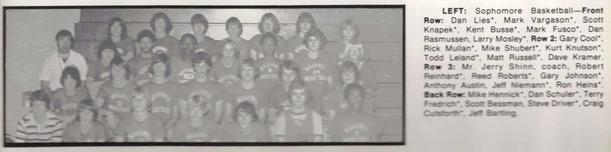 Boys Soph Basketball