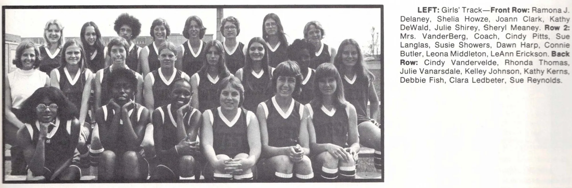 Girls Varsity Track & Field