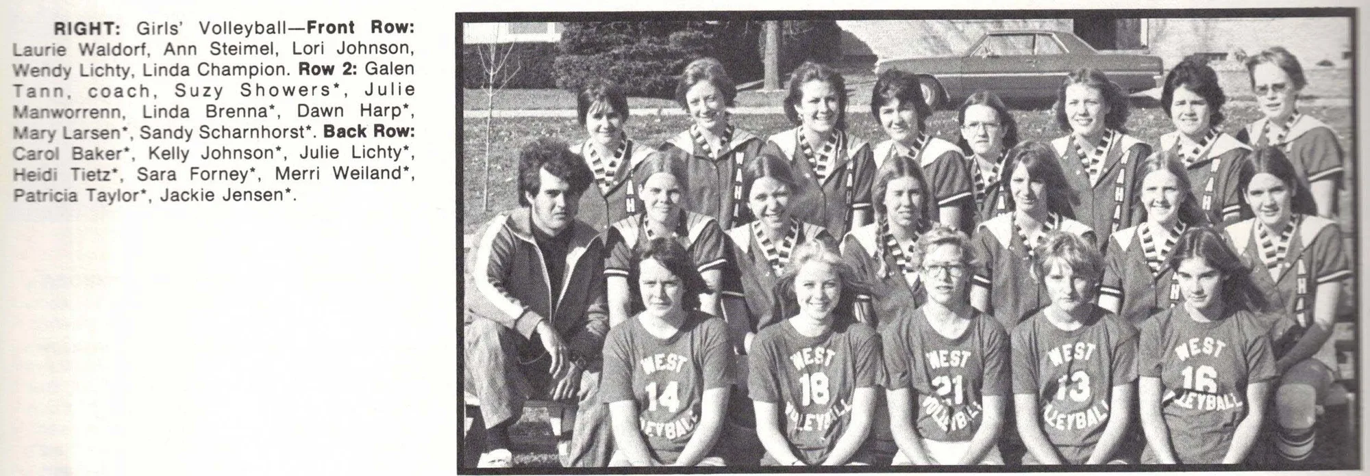 Girls Varsity Volleyball