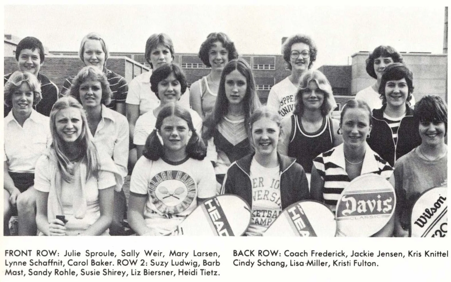 Girls Varsity Tennis